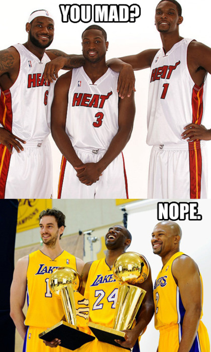Bosh, Hitze, Kobe, Lakers, LeBron