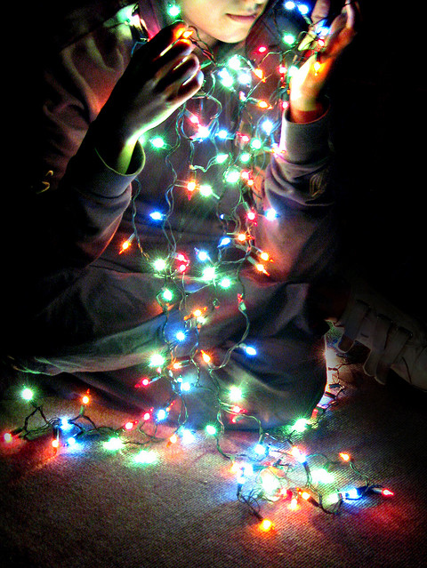 christmas, colors and lights