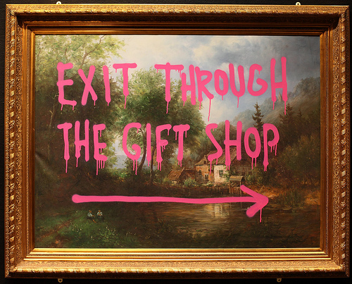 art, banksy and exit through