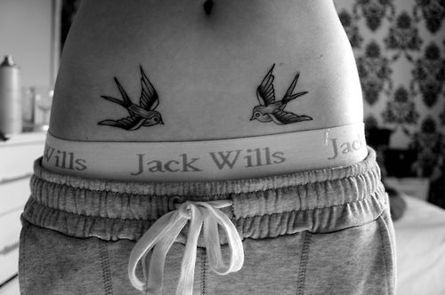 birds, girl, hips, skinny, stomach