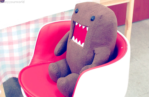 chair, cute and domo