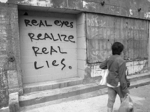 eyes, lies and real