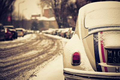 snow,  street and  vintage
