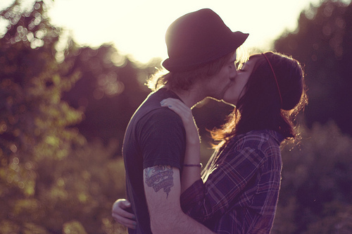 couple, cute and hat
