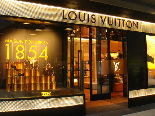 cute, light, louis vuitton, window display