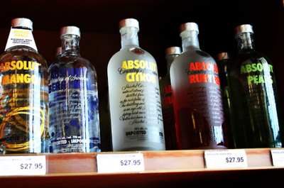 absoulut vodka,  boy and  drink