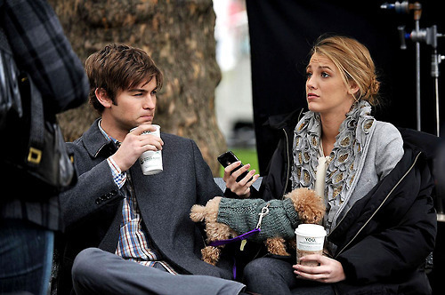 blake lively, chace crawford and gossip girl