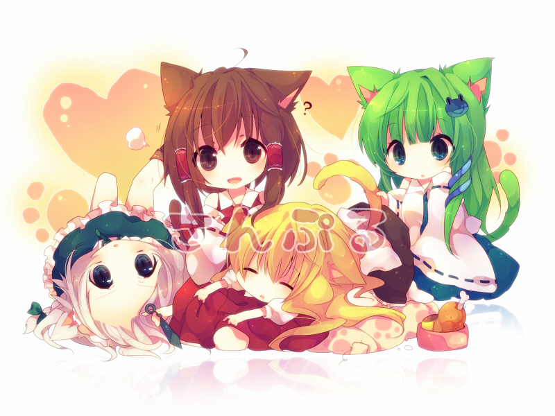 chibi, colorful and cute