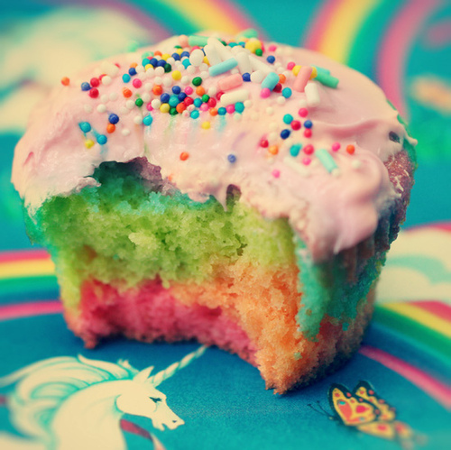 colorful, cupcake and food