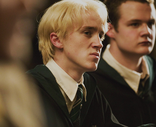 blonde, draco malfoy and goyle