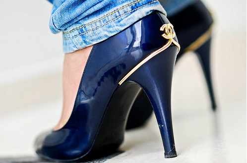 blue, chanel and fashion