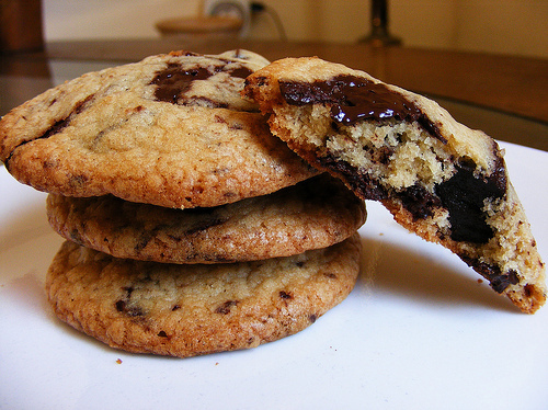chocolate chip, cookies and food