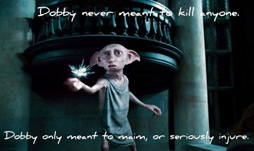 deathly hallows, dobby, harry potter, harry potter 7