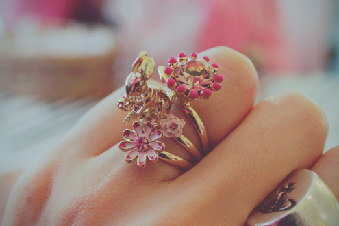 fashion, photography, pink, pretty, ring