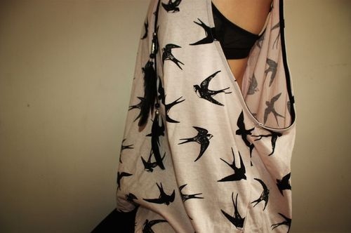 birds, bra and cute