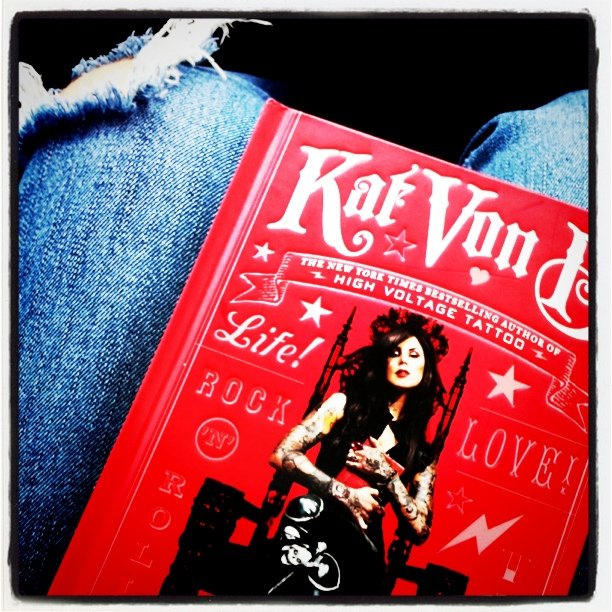 book, kat von and life