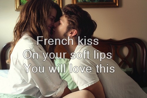 couple, french kiss and kiss