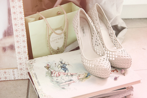 cute, girly and shoe