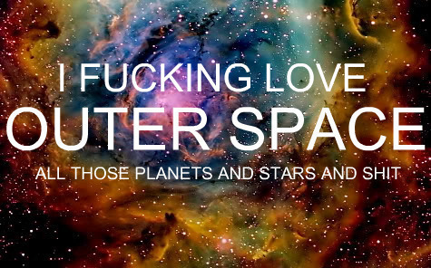 hipster,  image quote and  nebula
