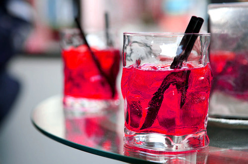 pink alcoholic drinks