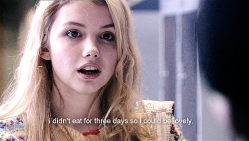 anorexic,  cassie ainsworth and  hannah murray