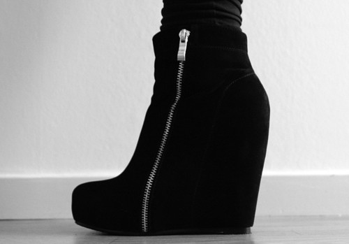 black, fashion and shoes