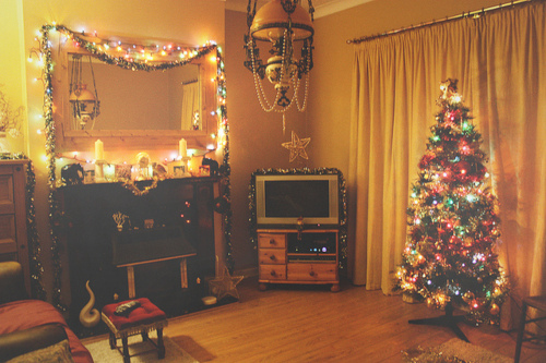 christmas, christmas tree and light