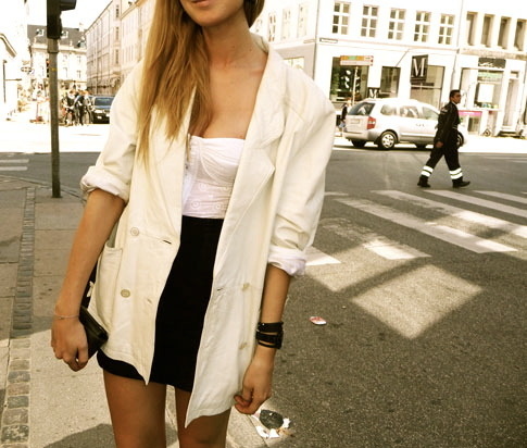 city, girl and outfit
