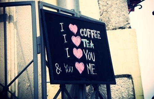 coffee, cute and love