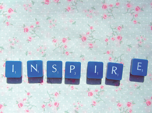 inspiration, inspire and letters