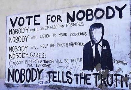 anarchy,  graffitti and  nobody