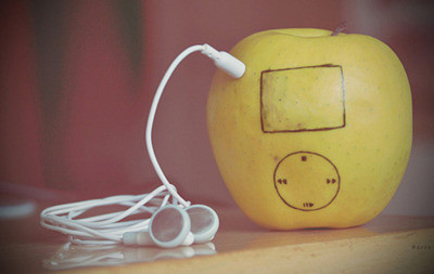 apple,  color and  music