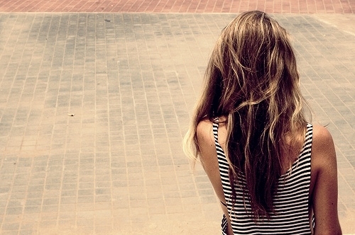 back, girl and hair
