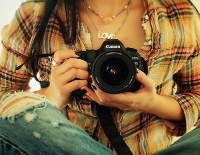 blouse,  camera and  girl