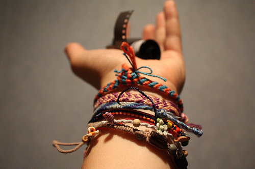 blue, bracelets and cute