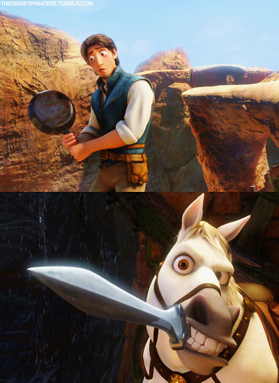 disney, flynn rider, maximus, tangled