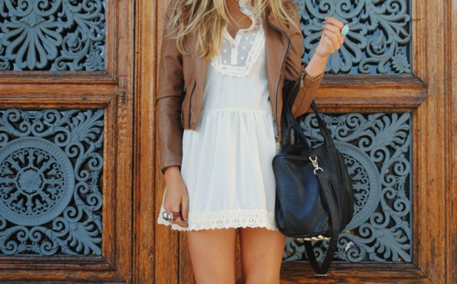 bag, blonde, fashion, girl, outfit