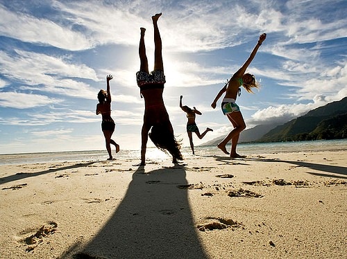 beach, beautiful and fun