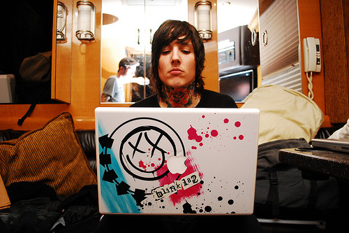blink 182, bmth and boy