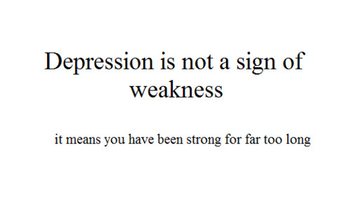 depression,  long and  quote