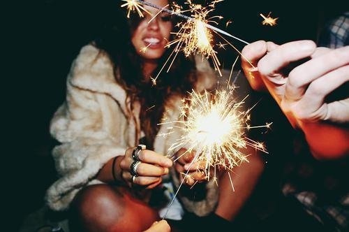 fashion, firework and friends
