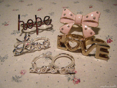 hope,  love and  ribbon