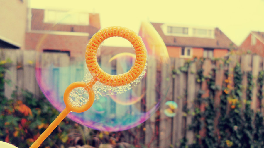 alwaysanne, blowing bubbles and bubble