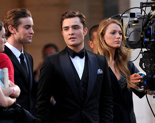 blake lively, chace crawford and chuck bass