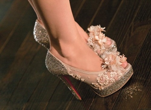 glitter, heels and lace