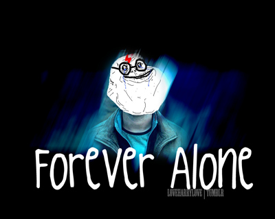 alone,  deathly hallows and  forever alone