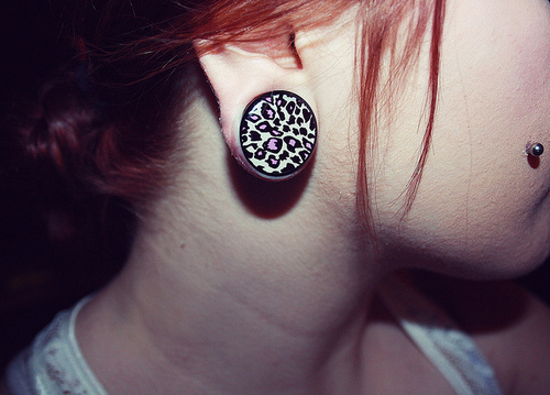animal print, cheeks, ears, girl, leopard