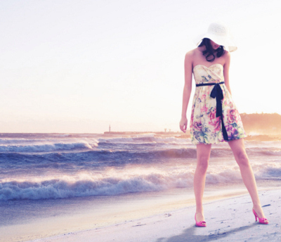 Beach Fashion Dress on Artsy  Beach  Dress  Fashion  Heels   Inspiring Picture On Favim Com