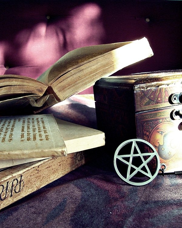 book, books and magic