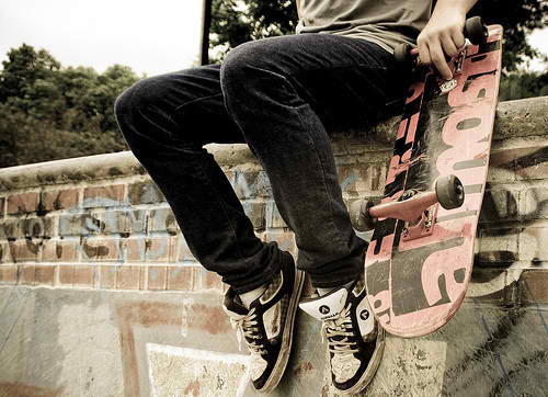 boy, skateboard and skater